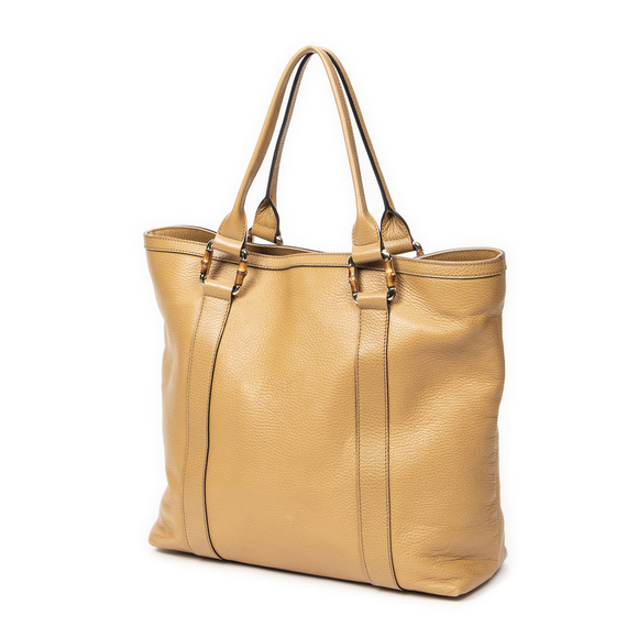 Gucci Vertical Bamboo Bar Shopper - Picture 2 of 10